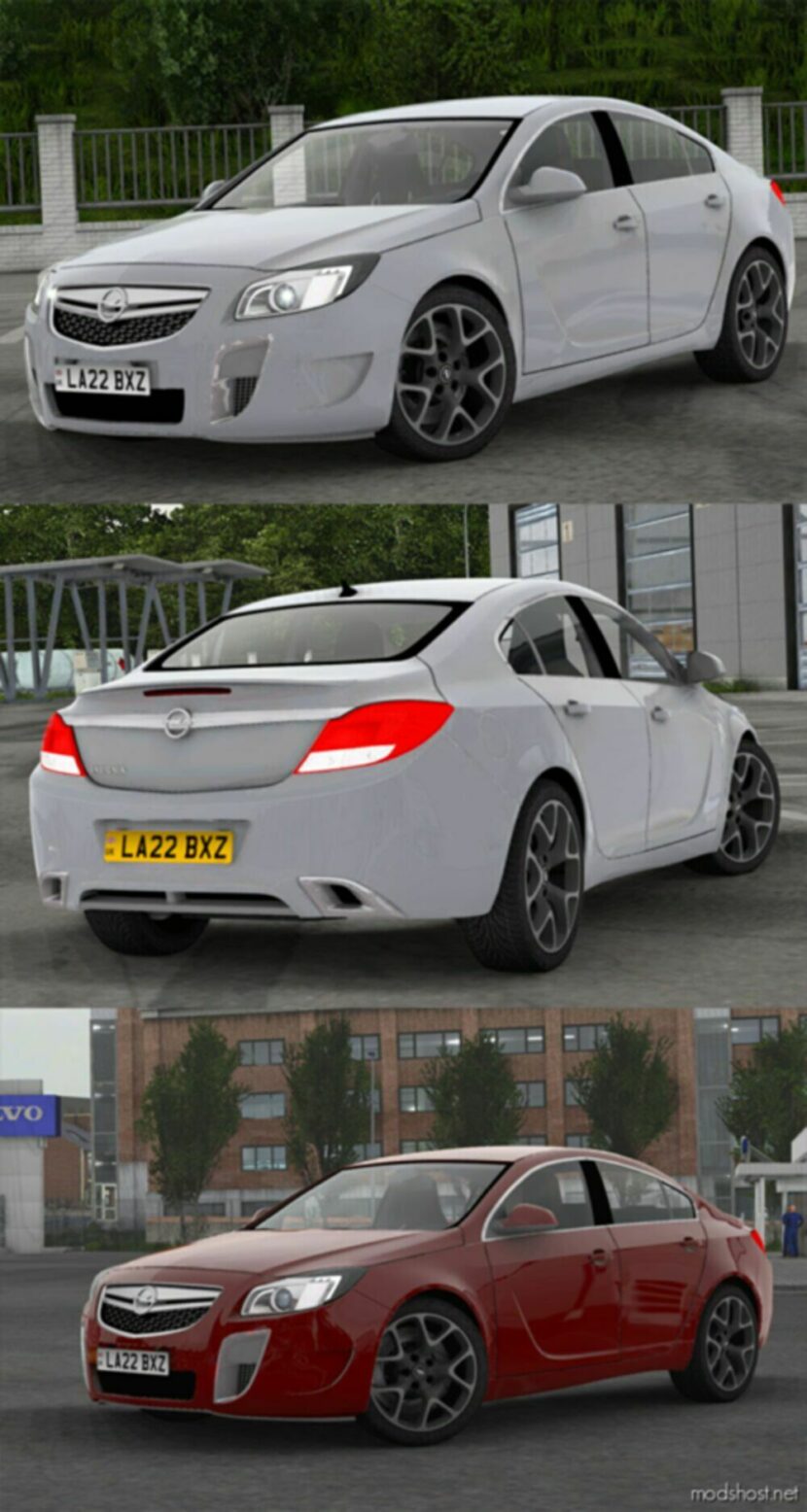 ETS2 Opel Car Mod: Insignia OPC G09 2009 V2.6 1.48 (Featured)