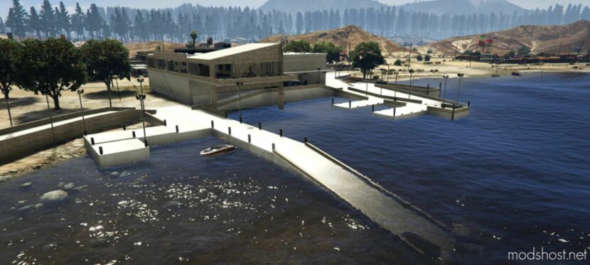 GTA 5 Mod: Sandy Shores Marina Drive Mansion Ymap Sp/Fivem (Featured)