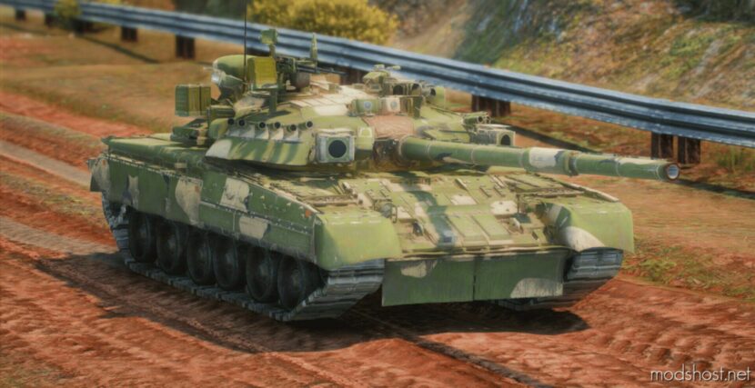 GTA 5 Vehicle Mod: T-80UK | Add-On Five-M (Featured)