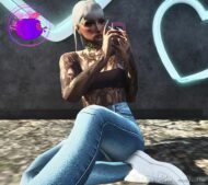 GTA 5 Player Mod: Collar TOP Freebie (Image #2)