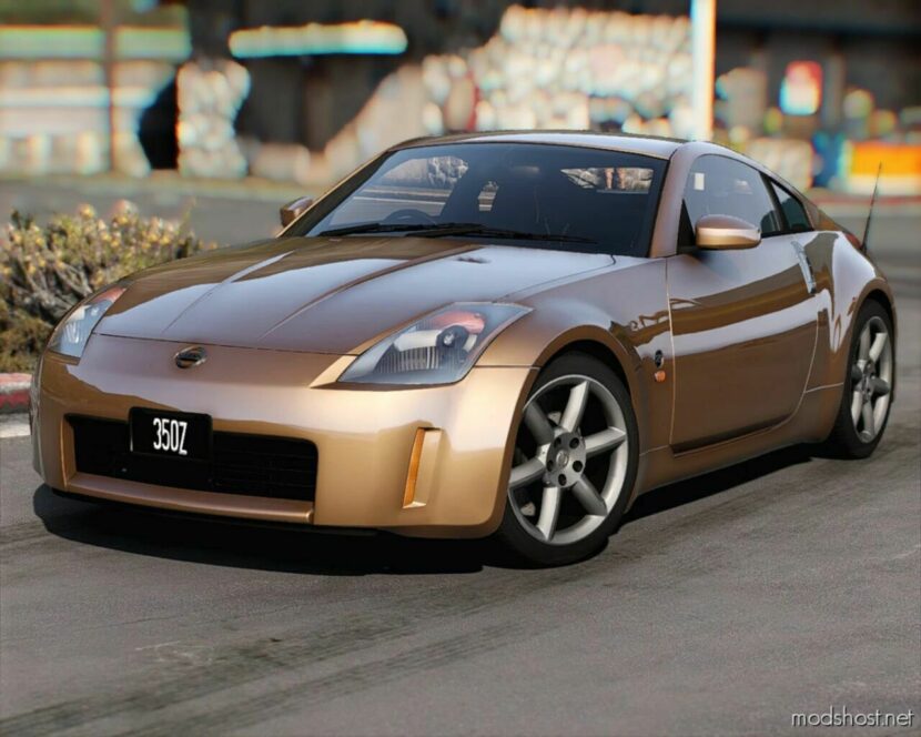 GTA 5 Nissan Vehicle Mod: 2003 Nissan 350Z Add-On | Vehfuncs V | Tuning | Template V Reworked (Featured)