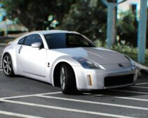 GTA 5 Nissan Vehicle Mod: 2003 Nissan 350Z Add-On | Vehfuncs V | Tuning | Template V Reworked (Image #4)