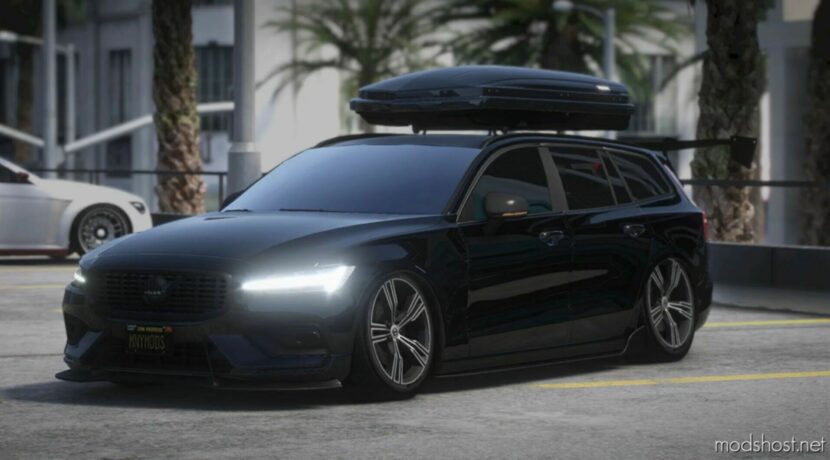 GTA 5 Vehicle Mod: Volvo V60 Add-On | Tuning | Fivem V1.2 (Featured)