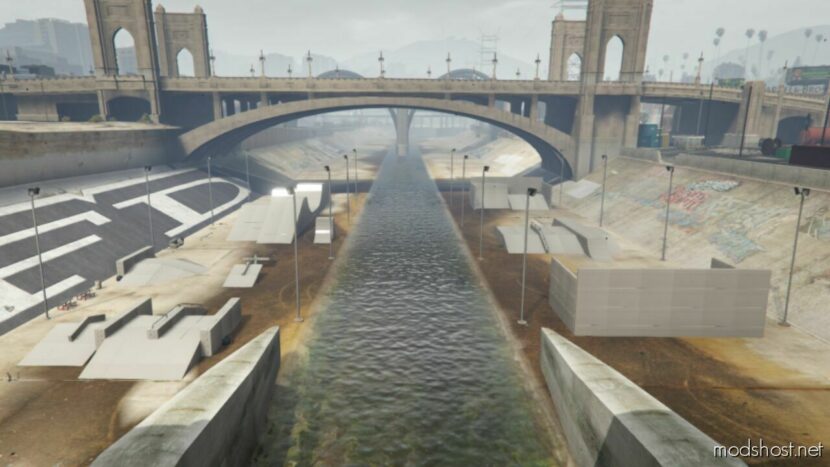 GTA 5 Mod: LA Mesa | Skatepark 7 Ymap / XML V2.0 (Featured)