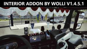 ETS2 Mod: Interior Addon V1.4.5.1 (Featured)