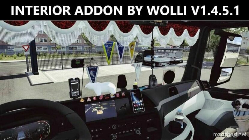 ETS2 Mod: Interior Addon V1.4.5.1 (Featured)