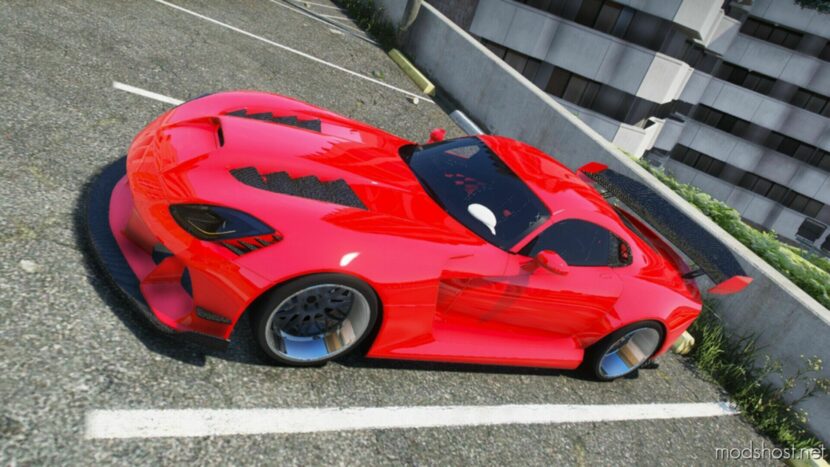 GTA 5 Dodge Vehicle Mod: Viper Custom (Featured)