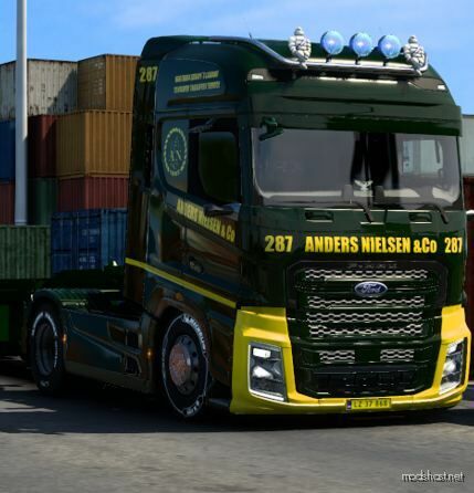 ETS2 Ford Skin Mod: Ancotrans Ford (Featured)