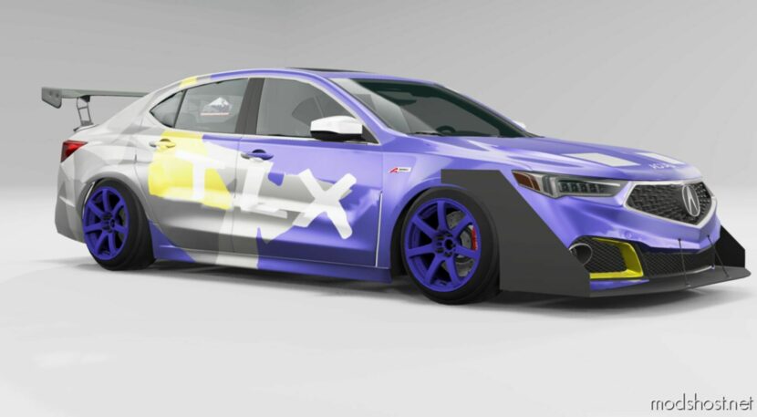 BeamNG Car Mod: Acura TSX 1.2 0.29 (Featured)