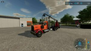 FS22 Kenworth Mod: W900 LOG Truck (Image #2)