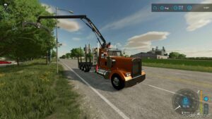 FS22 Kenworth Mod: W900 LOG Truck (Image #7)