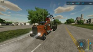 FS22 Kenworth Mod: W900 LOG Truck (Image #8)