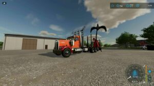 FS22 Kenworth Mod: W900 LOG Truck (Image #9)