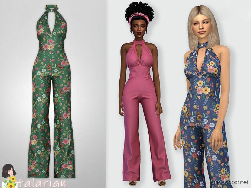 Sims 4 Everyday Clothes Mod: ANA Jumpsuit (Featured)