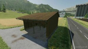 FS22 Placeable Mod: Shed With Hayloft (Image #2)