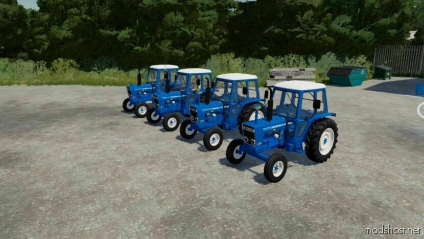 FS22 Ford Tractor Mod: 600 Series Q V2.1 (Featured)