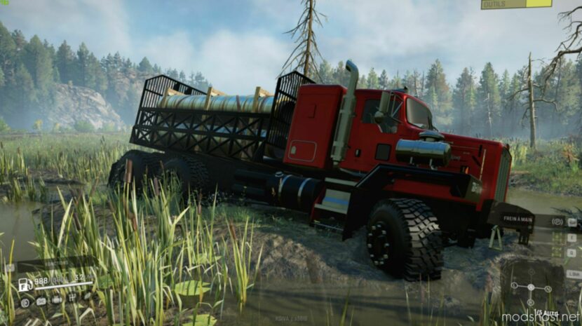 SnowRunner Mod: Keny C-500 Truck V8.5 (Featured)