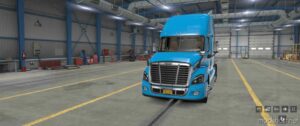 ATS Freightliner Mod: Skin For Ruda Cascadia 72 1.48 (Image #3)