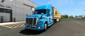 ATS Freightliner Mod: Skin For Ruda Cascadia 72 1.48 (Image #5)