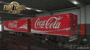 ETS2 Mod: Coca-Cola Ownership Trailer Skin 1.48 (Image #2)