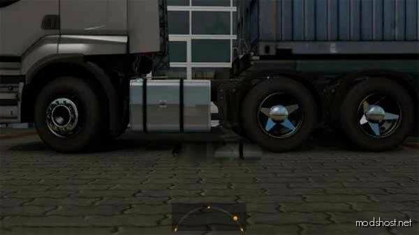 ETS2 Wheels Part Mod: Black Bepo Wheels (Featured)