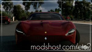 ETS2 Ferrari Car Mod: ROMA 2021 V2.0 1.48 (Image #3)