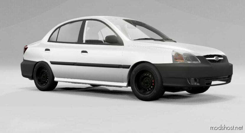 BeamNG Kia Car Mod: RIO (2002-2005) 2.0 0.29 (Featured)