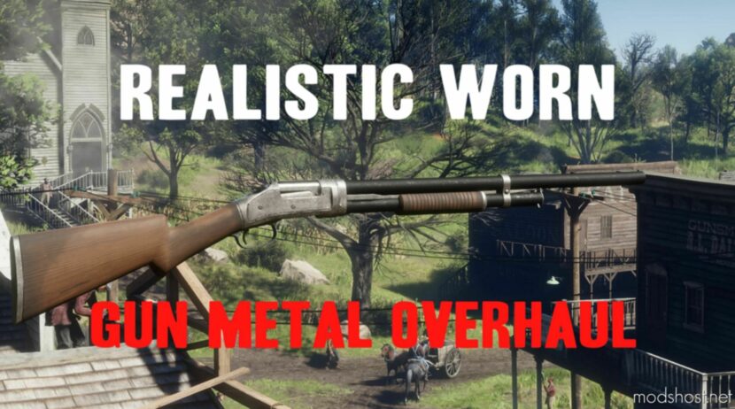 RDR2 Weapon Mod: Realistic Worn GUN Metals (Featured)