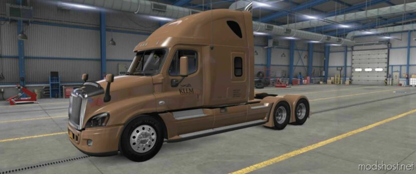 ATS Freightliner Mod: Kllm For Ruda Cascadia Skin 1.48 (Featured)