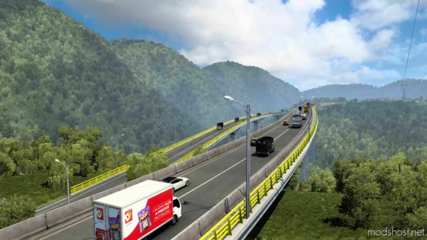 ATS Mod: Colombia Real Map Demo Official 1.48 (Featured)