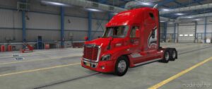 ATS Freightliner Skin Mod: Cedar Point For Ruda Cascadia 1.48 (Image #2)