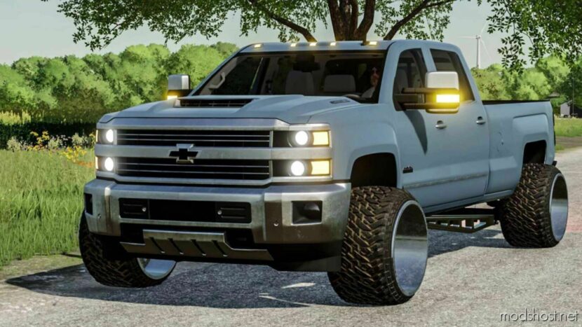 FS22 Chevrolet Car Mod: Silverado 2017 V1.1 (Featured)