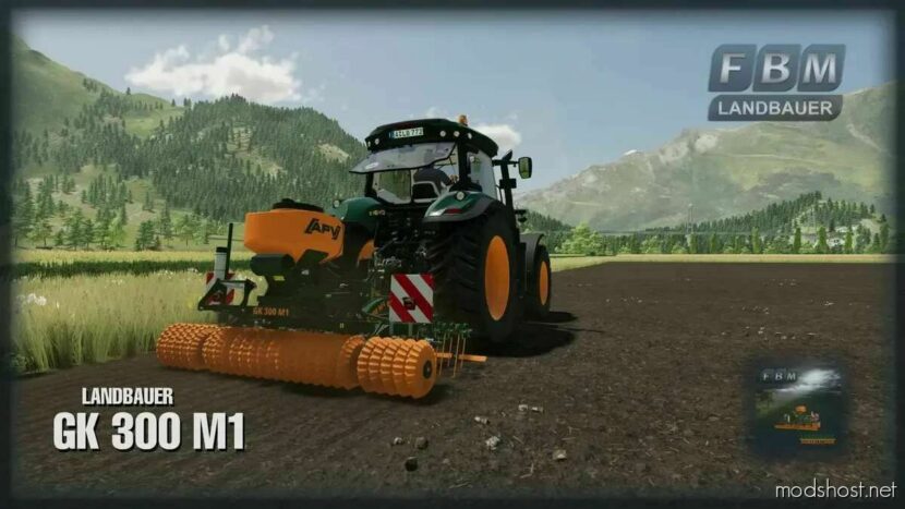 FS22 Cultivator Mod: Landbauer GK 300 M1 (Featured)