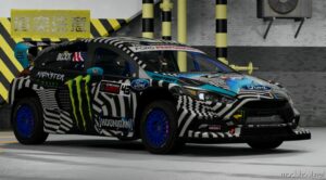 BeamNG Ford Car Mod: Gymkhana Ford Focus Rs/Rx V1.5 0.29 (Image #3)