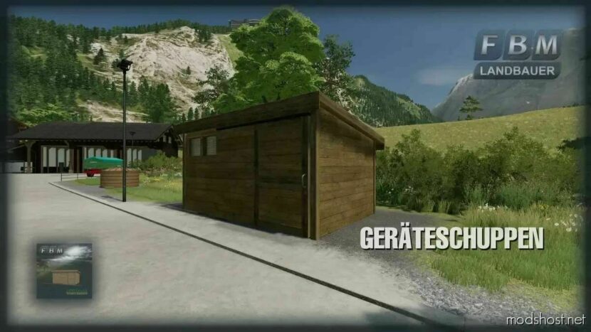 FS22 Placeable Mod: Tool Shed (Featured)