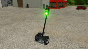 FS22 Trailer Mod: Mobile Traffic Light (Functional) V1.2 (Image #2)