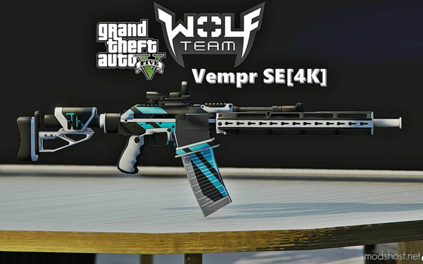 GTA 5 Weapon Mod: Vempr SE Replace / Fivem (Featured)