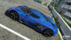 GTA 5 Vehicle Mod: 2020 Koenigsegg Jesko (Image #3)