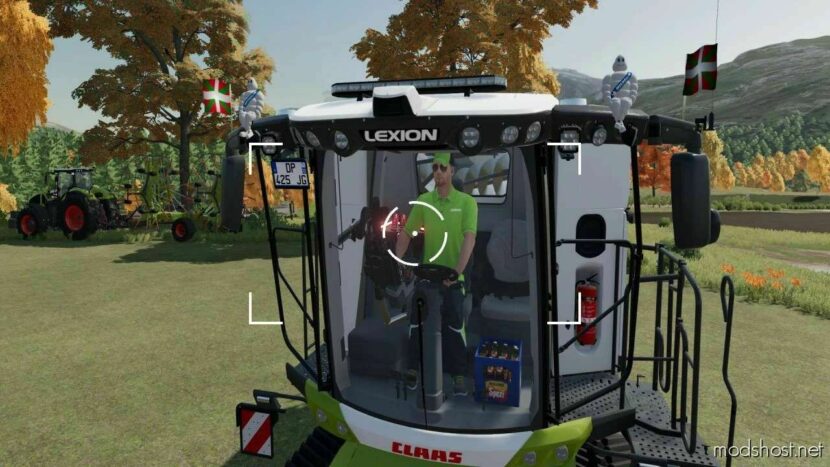 FS22 Claas Combine Mod: Lexion 8000 Edited V1.0.1.1 (Featured)