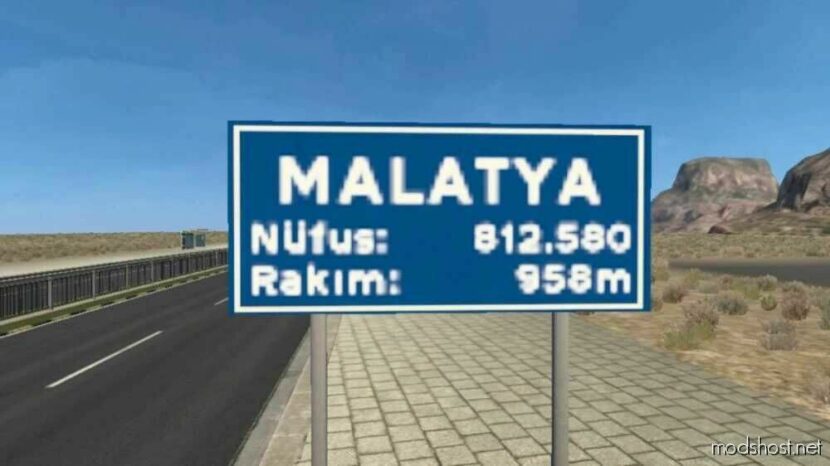 ETS2 Mod: Malatya Map Updated With DEF File (Featured)