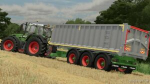 FS22 Mod: Aluminum 3 Axle Trailer (Image #4)