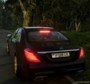 BeamNG Mercedes-Benz Car Mod: Mercedes Benz S Class (W222) PBR Optics 0.29 (Image #2)