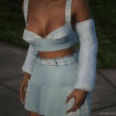 GTA 5 Player Mod: Bubbles Outfit For MP Female (Image #4)