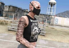 GTA 5 Player Mod: Leather Mask Face For MP Male And Female (Image #3)