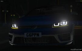 GTA 5 Volkswagen Vehicle Mod: 2014 Volkswagen Golf R MK7 (Image #4)