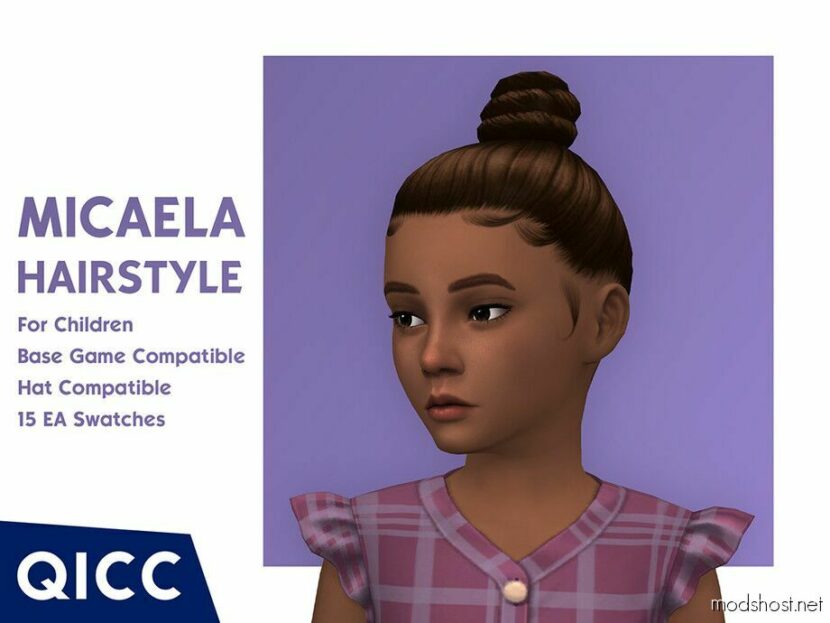 Sims 4 Female Mod: Micaela Hair (Featured)