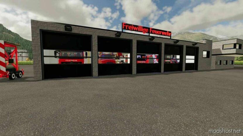 FS22 Placeable Mod: Stanis Fire Department (Featured)