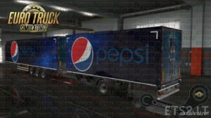 ETS2 Mod: Pepsi Ownership Trailer Skin 1.48 (Image #2)