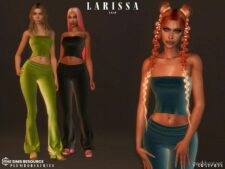 Sims 4 Everyday Clothes Mod: Larissa SET (Featured)