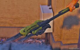 GTA 5 Weapon Mod: Spear (Wolfteam) Replace / Fivem (Image #3)